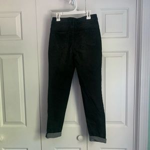 Black Mid Rise Jeans